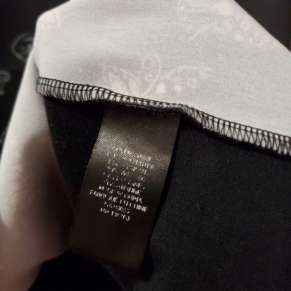 RW & Co - Bejeweled Animal and Insect Print Blouse - Picture 5 of 7